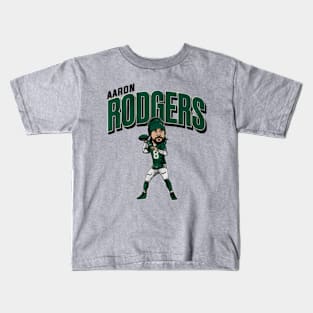 Aaron Rodgers New York Caricature Kids T-Shirt